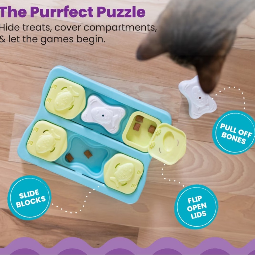 Catstages Kitty Cube Game Cat Toy